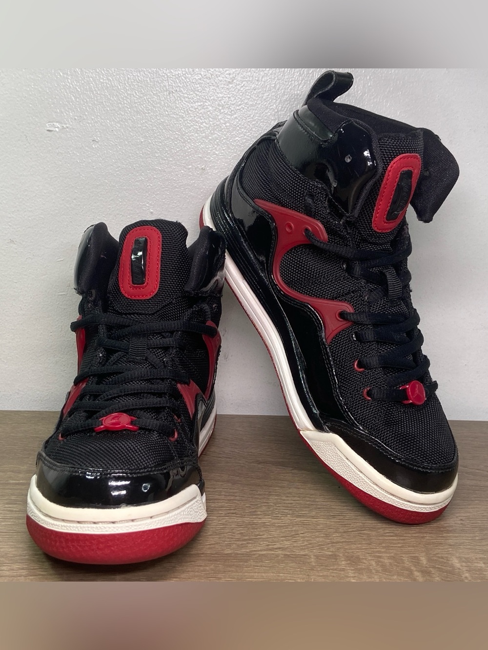 Nike Air Jordan Flight TR ‘97 Shoes Youth Kids 5Y Black Red White 428827-011